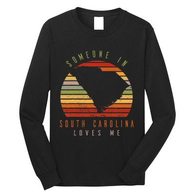 Someone In South Carolina Loves Me Vintage Long Sleeve Shirt