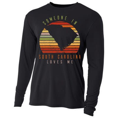 Someone In South Carolina Loves Me Vintage Cooling Performance Long Sleeve Crew