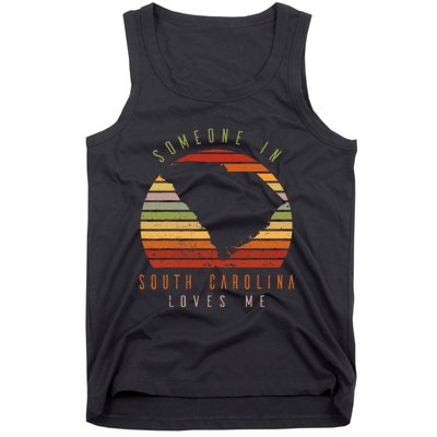 Someone In South Carolina Loves Me Vintage Tank Top