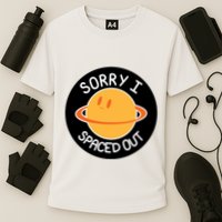 Sorry I Spaced Out Saturn Cooling Performance Crew T-Shirt