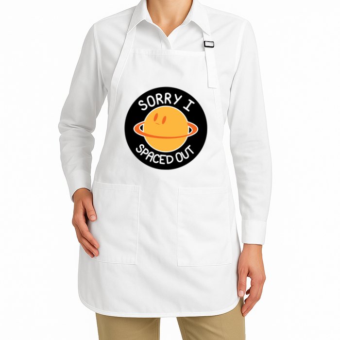 Sorry I Spaced Out Saturn Apron