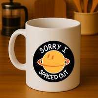 Sorry I Spaced Out Saturn Mug