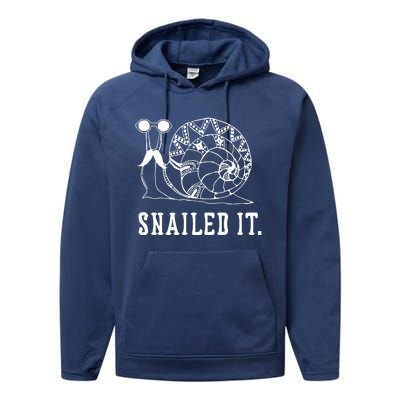 Snailed It Performance Fleece Hoodie