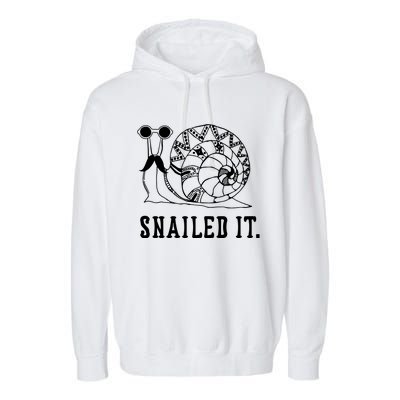 Snailed It Garment-Dyed Fleece Hoodie