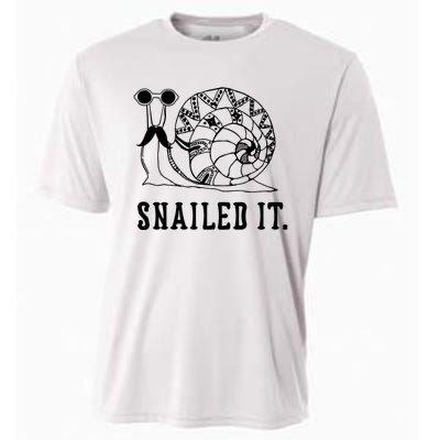 Snailed It Cooling Performance Crew T-Shirt