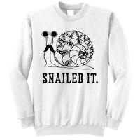 Snailed It Sweatshirt