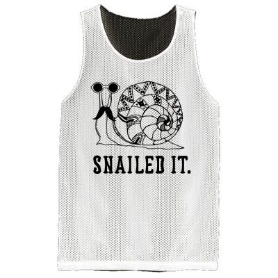 Snailed It Mesh Reversible Basketball Jersey Tank