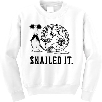 Snailed It Kids Sweatshirt