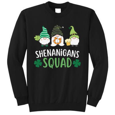  saint irish Shenanigans Squad St Patricks Day Gnomes  Sweatshirt