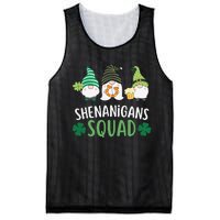  saint irish Shenanigans Squad St Patricks Day Gnomes  Mesh Reversible Basketball Jersey Tank