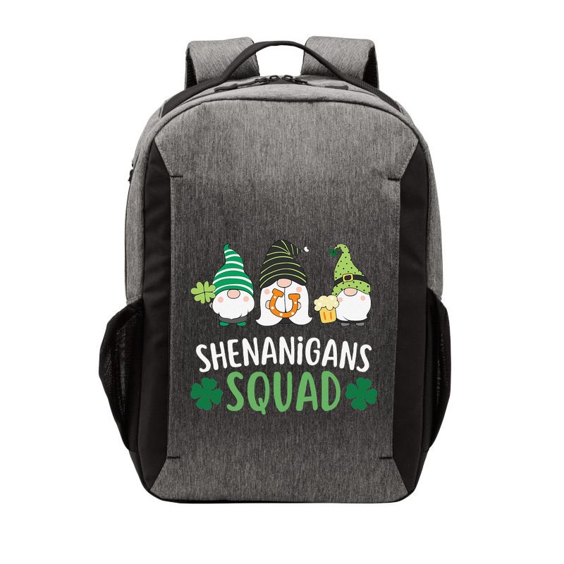  saint irish Shenanigans Squad St Patricks Day Gnomes  Vector Backpack