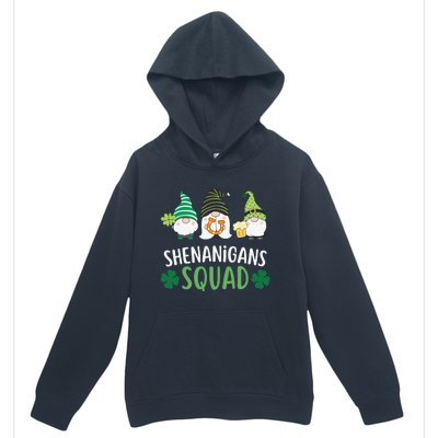  saint irish Shenanigans Squad St Patricks Day Gnomes  Urban Pullover Hoodie