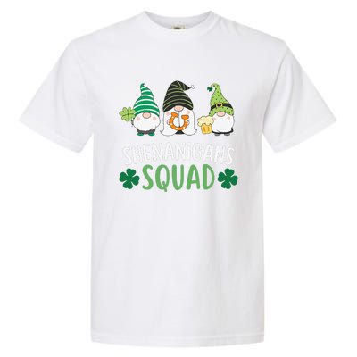  saint irish Shenanigans Squad St Patricks Day Gnomes  Garment-Dyed Heavyweight T-Shirt