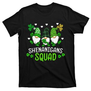 saint irish Shenanigans Squad St Patricks Day Gnomes  T-Shirt