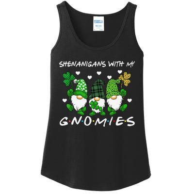 saint irish Shenanigans Squad St Patricks Day Gnomes  Ladies Essential Tank