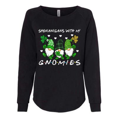 saint irish Shenanigans Squad St Patricks Day Gnomes  Womens California Wash Sweatshirt