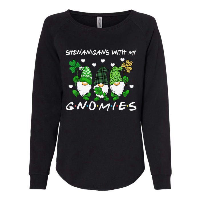 saint irish Shenanigans Squad St Patricks Day Gnomes  Womens California Wash Sweatshirt