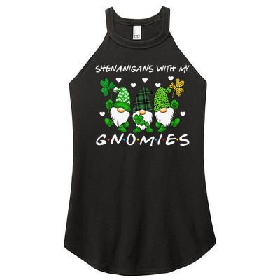 saint irish Shenanigans Squad St Patricks Day Gnomes  Women’s Perfect Tri Rocker Tank