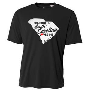 Someone In South Carolina Loves Me South Carolina Cooling Performance Crew T-Shirt