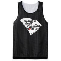 Someone In South Carolina Loves Me South Carolina Mesh Reversible Basketball Jersey Tank