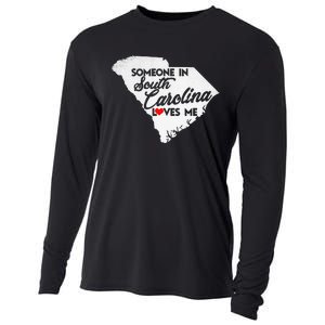 Someone In South Carolina Loves Me South Carolina Cooling Performance Long Sleeve Crew