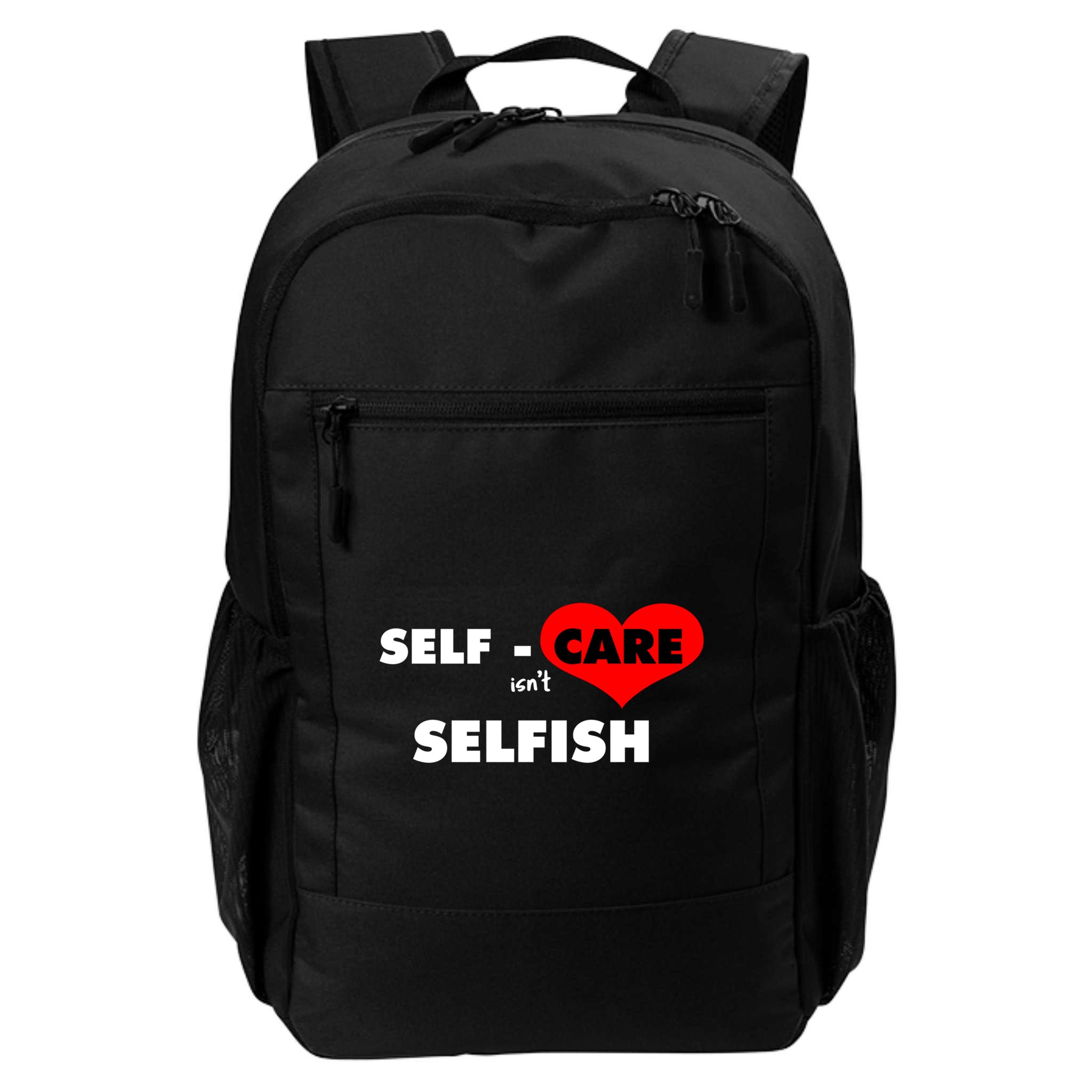 Selfcare IsnT Selfish Body Wellness Tal Health Retro Gift Backpack