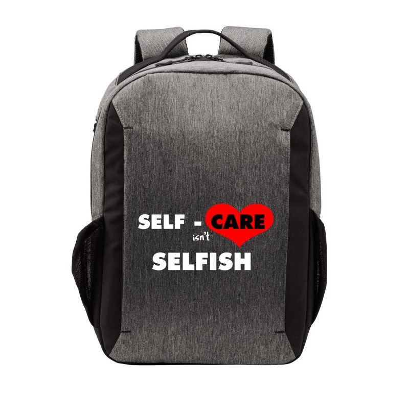 Selfcare IsnT Selfish Body Wellness Tal Health Retro Gift Vector Backpack