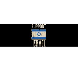 Support Israel Strong Israeli–Palestinian Conflict Bumper Sticker