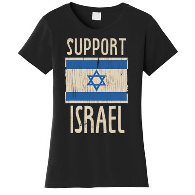 Support Israel Strong Israeli–Palestinian Conflict Women's T-Shirt