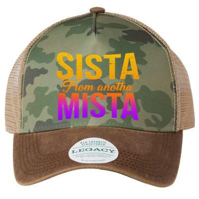 Sista From Anotha Mista Legacy Tie Dye Trucker Hat