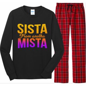 Sista From Anotha Mista Long Sleeve Pajama Set