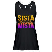 Sista From Anotha Mista Ladies Essential Flowy Tank