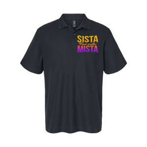 Sista From Anotha Mista Softstyle Adult Sport Polo