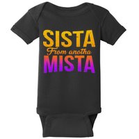 Sista From Anotha Mista Baby Bodysuit