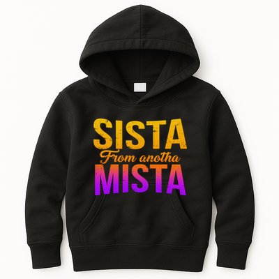 Sista From Anotha Mista Kids Hoodie