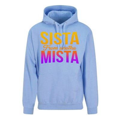 Sista From Anotha Mista Unisex Surf Hoodie