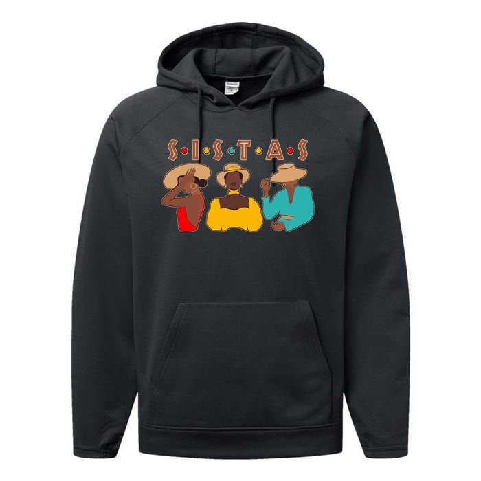 Sistas Stylish African American Performance Fleece Hoodie