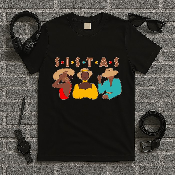 Sistas Stylish African American T-Shirt