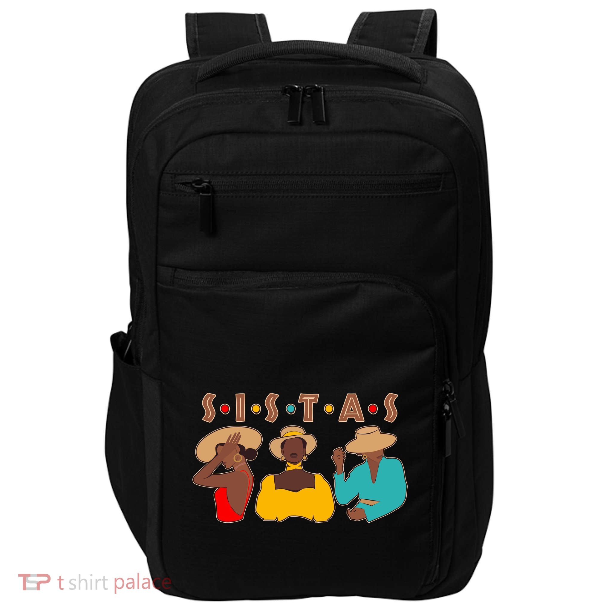 Sistas Stylish African American Impact Tech Backpack
