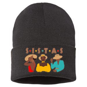 Sistas Stylish African American Sustainable Knit Beanie