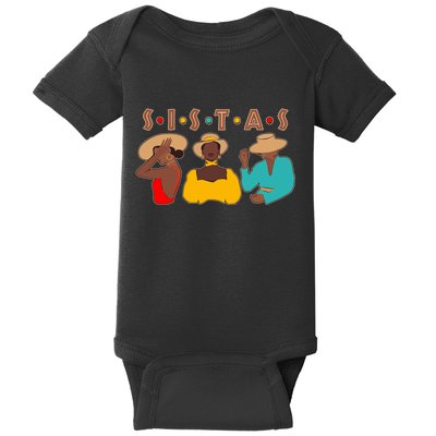 Sistas Stylish African American Baby Bodysuit