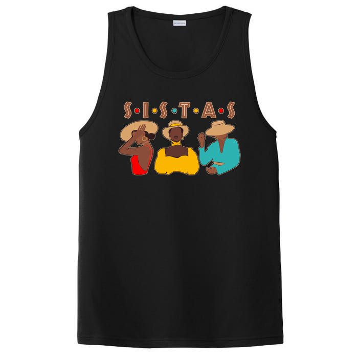 Sistas Stylish African American PosiCharge Competitor Tank