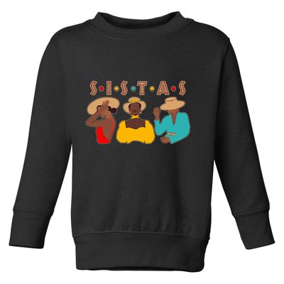 Sistas Stylish African American Toddler Sweatshirt