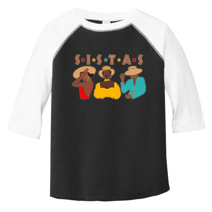 Sistas Stylish African American Toddler Fine Jersey T-Shirt