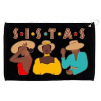 Sistas Stylish African American Grommeted Golf Towel