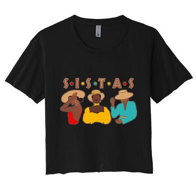 Sistas Stylish African American Crop Top