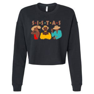 Sistas Stylish African American Cropped Pullover Crew