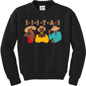 Sistas Stylish African American Kids Sweatshirt