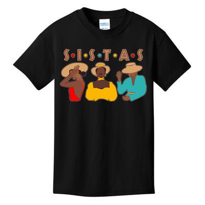 Sistas Stylish African American Kids T-Shirt