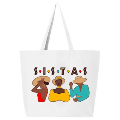 Sistas Stylish African American 25L Jumbo Tote